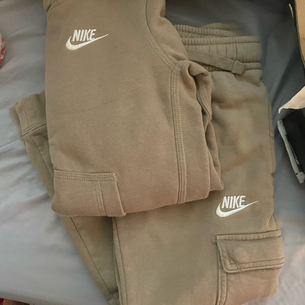 BUNDLE & SAVE!!! Nike Kids Tan Joggers, hoodies, Jordan sneakers- BUY ALL $80
